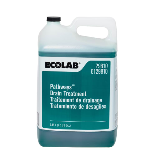 Ecolab® Pathways Drain Treatment, 2.5 Gallon, #6129810
